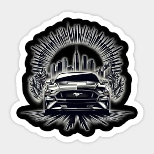 Ford Mustang Sticker